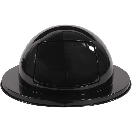 Rubbermaid® Brute® Steel Dome Lid - 55 Gallon, Black - RUB355SDBL