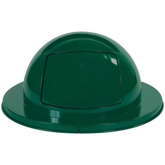 Rubbermaid® Brute® Steel Dome Lid - 55 Gallon, Green - RUB355SDG