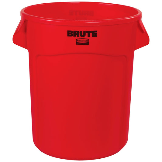 Rubbermaid® Brute® Trash Can - 20 Gallon, Red - RUB320CR