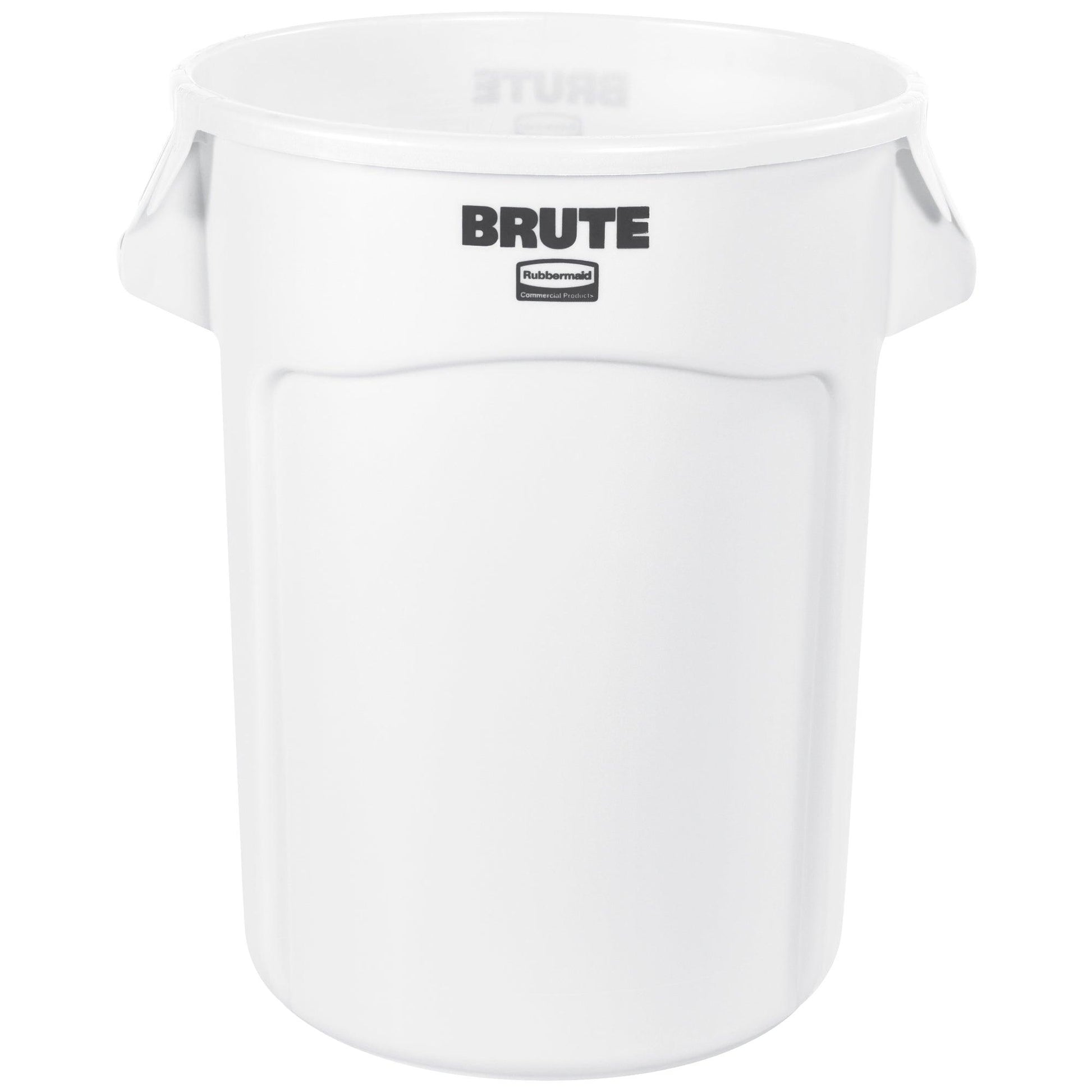 Rubbermaid® Brute® Trash Can - 32 Gallon, White - RUB332CW