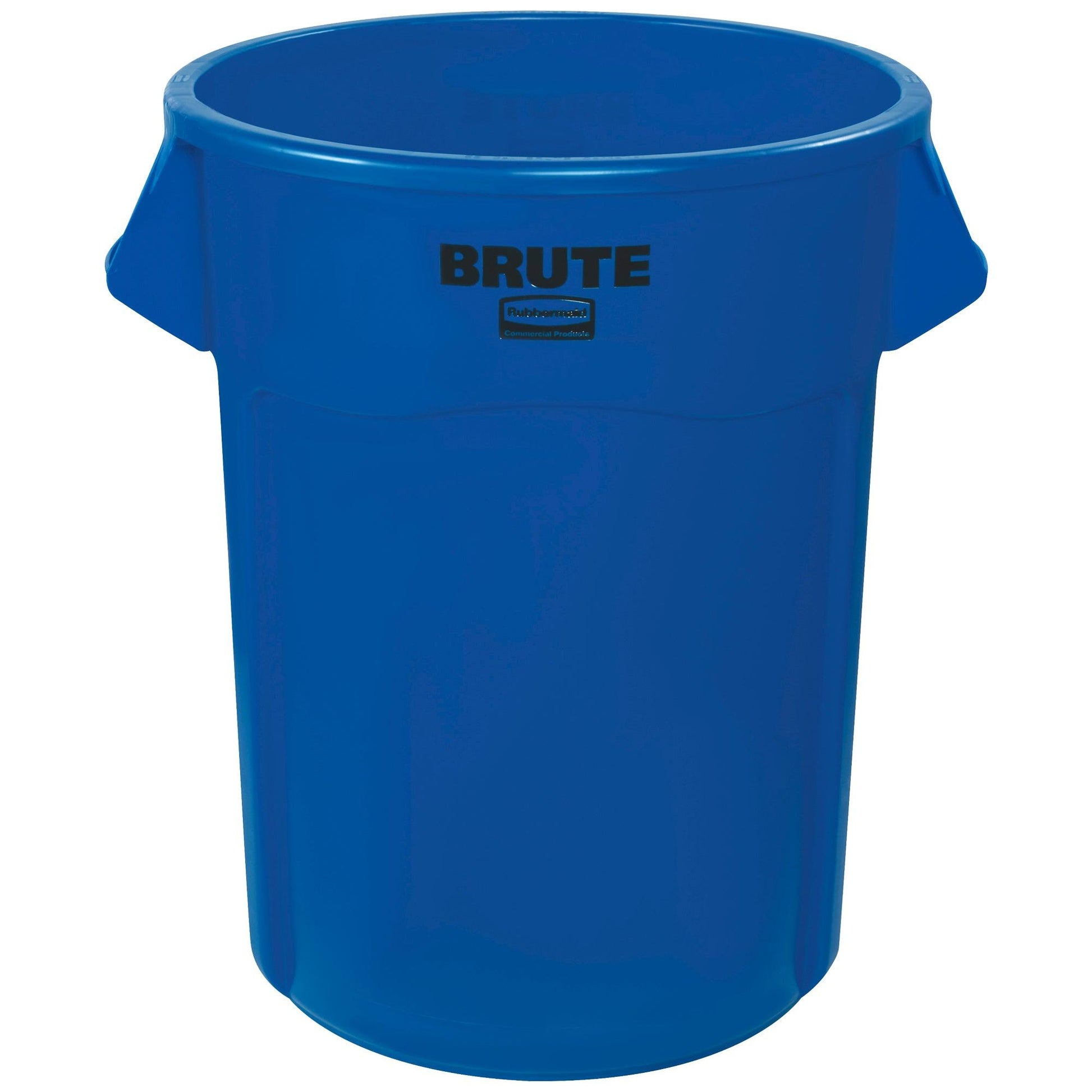 Rubbermaid® Brute® Trash Can - 55 Gallon, Blue - RUB355CBLU