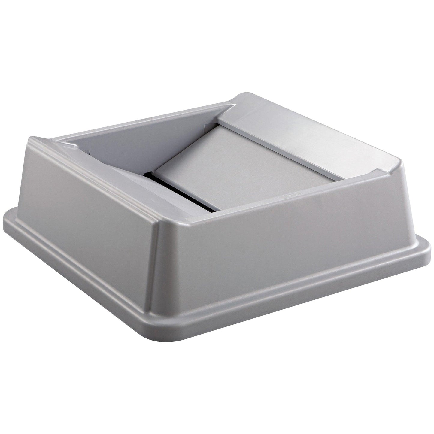 Rubbermaid® Hands-Free Trash Can Lid - 35 Gallon, Gray - RUB137LGR