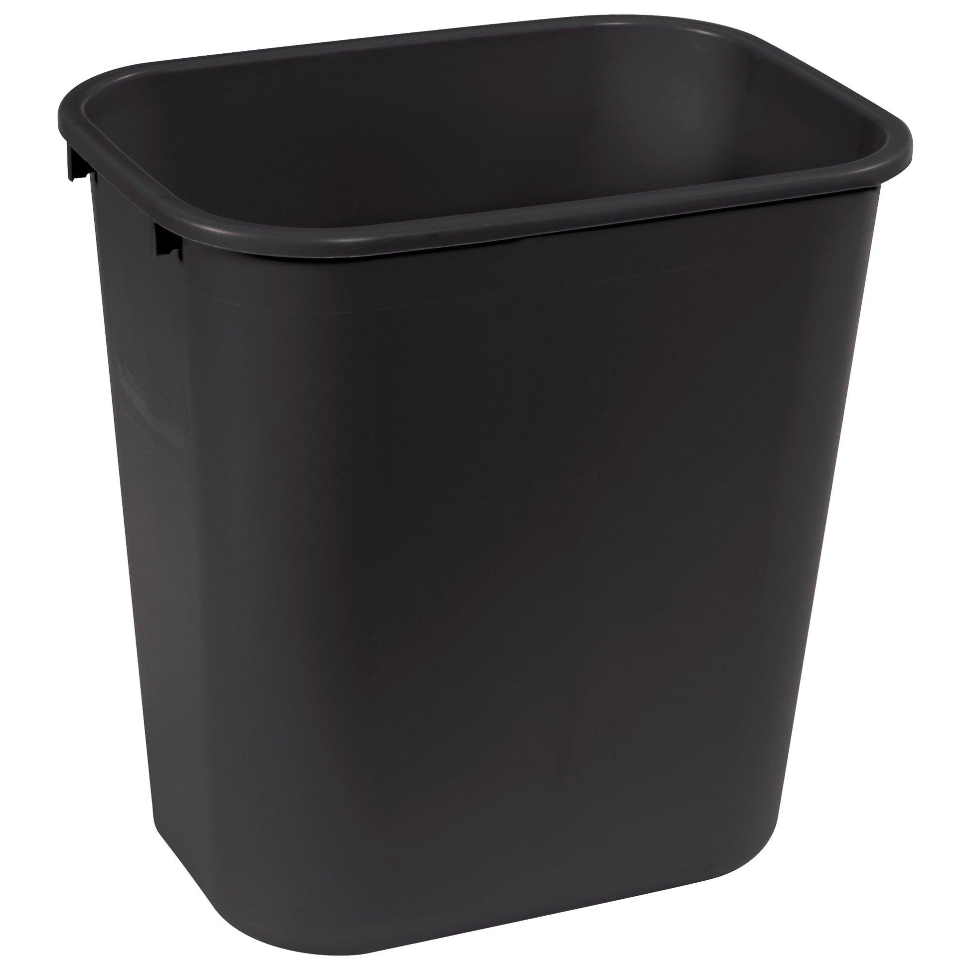 Rubbermaid® Office Trash Can - 7 Gallon, Black - RUB139CBL