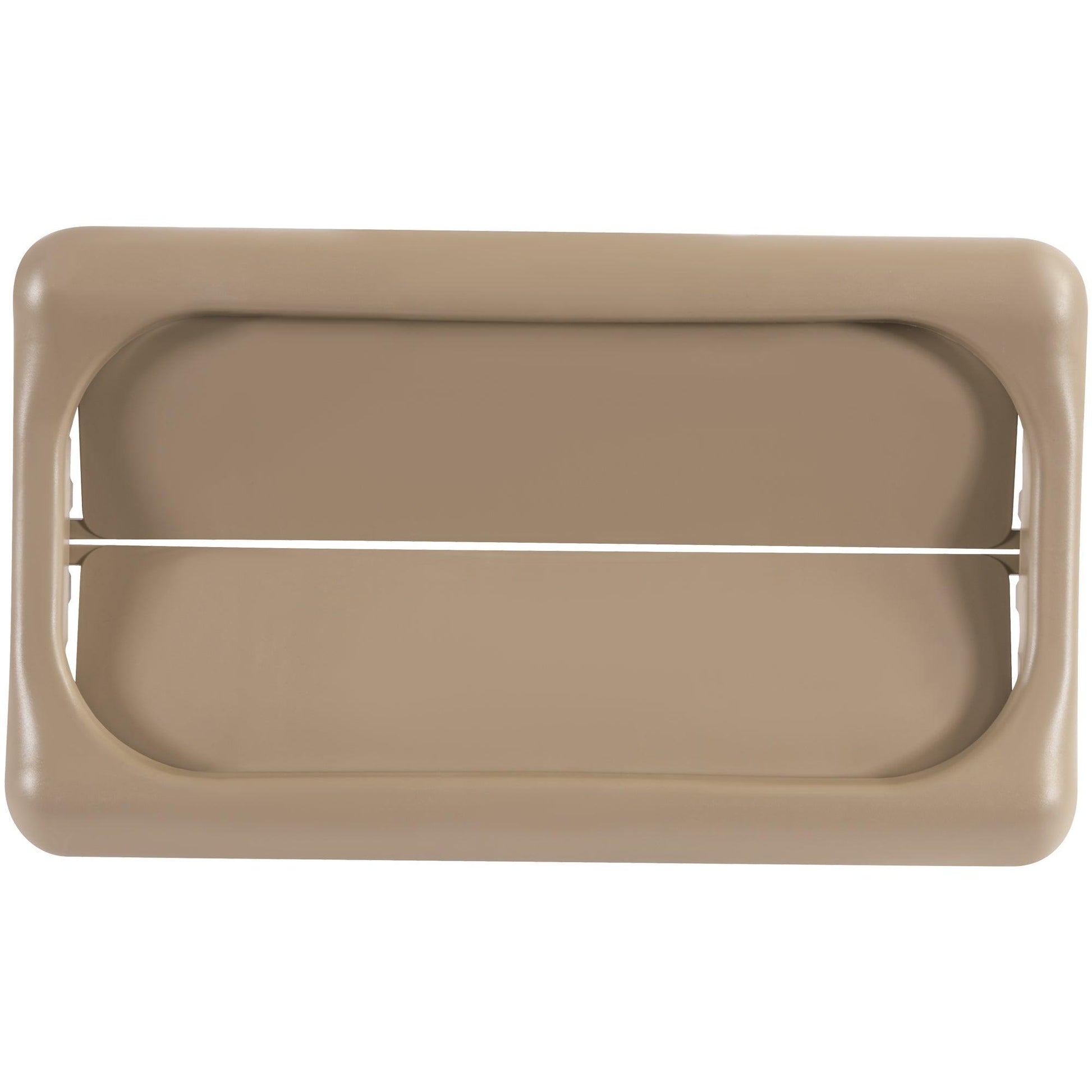 Rubbermaid® Slim Jim® Swing Top Lid - 23 Gallon, Beige - RUB423LBE