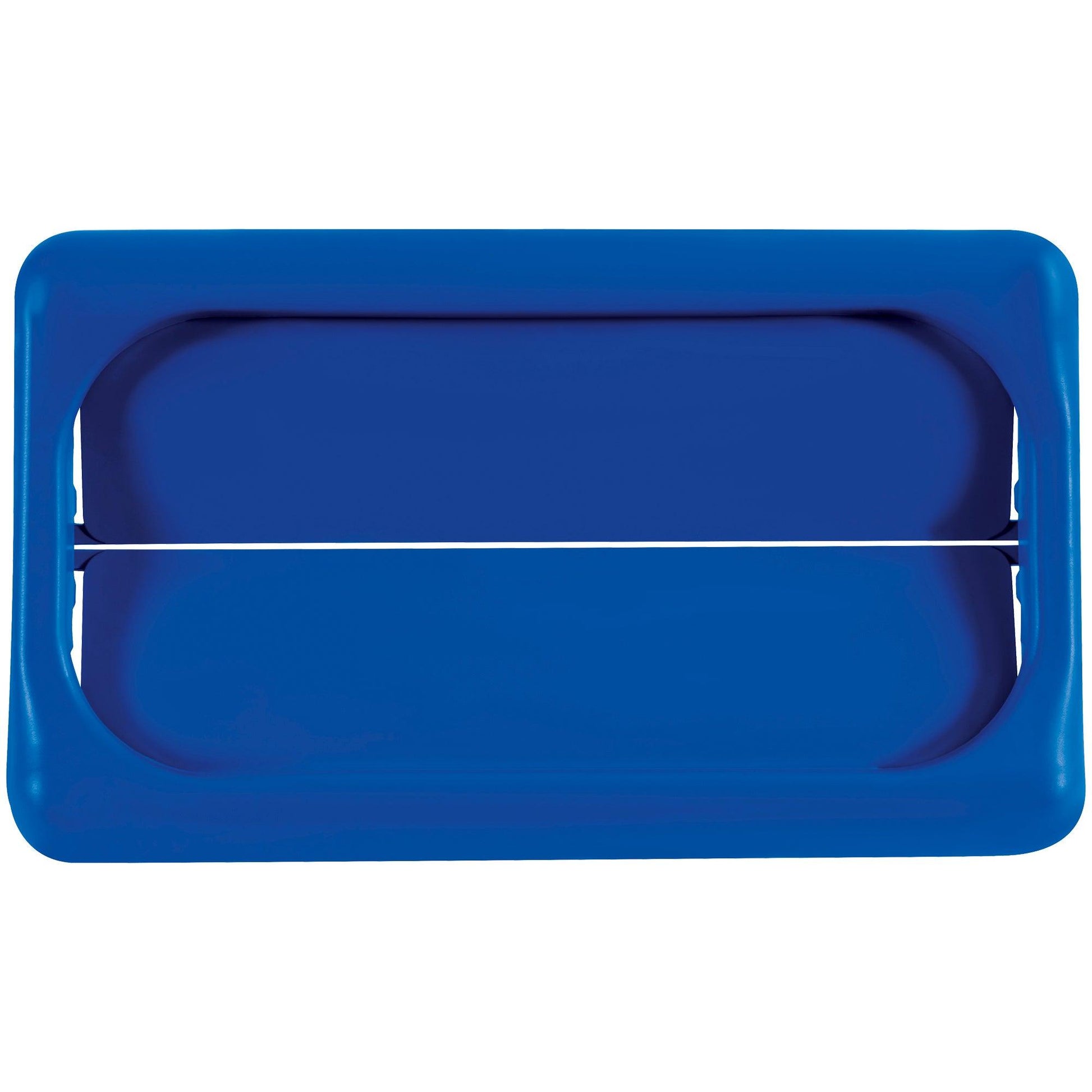 Rubbermaid® Slim Jim® Swing Top Lid - 23 Gallon, Blue - RUB423LBLU