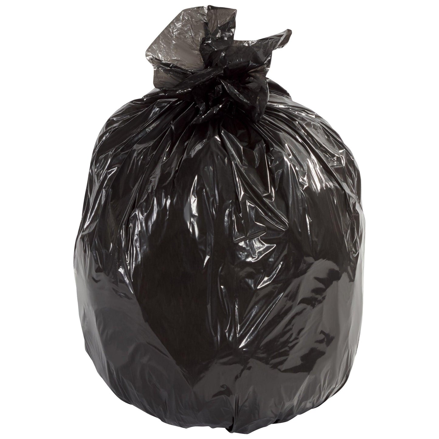 Second Chance Trash Liners - Black, 20 - 30 Gallon, 1.1 Mil., Flat Pack - CL5003