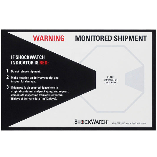 ShockWatch® Companion Labels - SHWCL