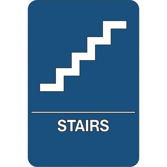 "Stairs" ADA Compliant Plastic Sign - SN101