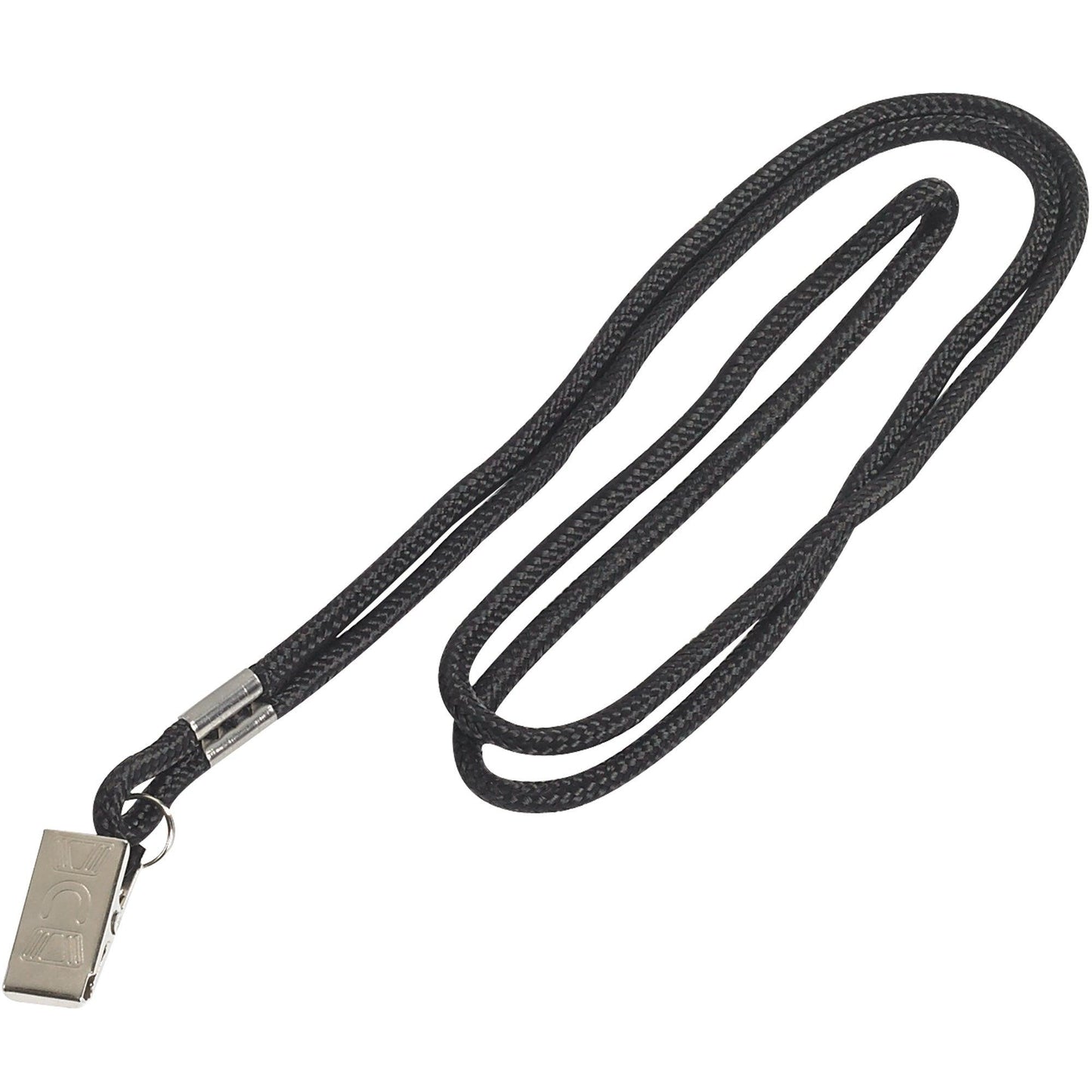 Standard Black Lanyard with Clip - LY110