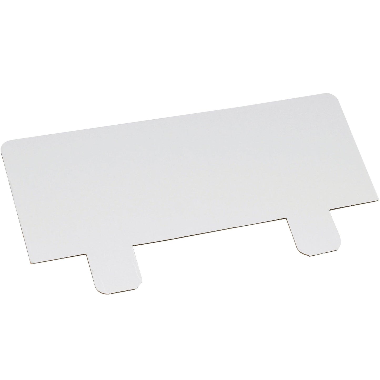 Tray Counter Display White Header Cards - MDIS101H